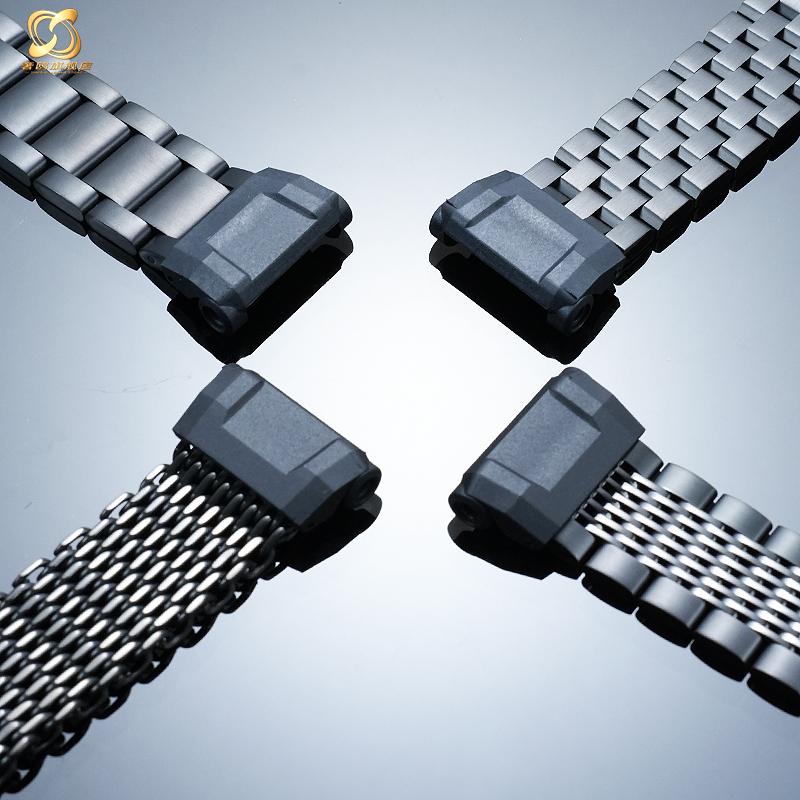 For Casio Watch 3568 GBD-300 Series Modified Steel Strip Stainless Steel Watch with Metal Sports Mountaineering Chain