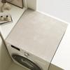 Wabi-Sabi Style Anti-Slip Dustproof Washing Machine Lid Cover Pad with Water Absorption.
