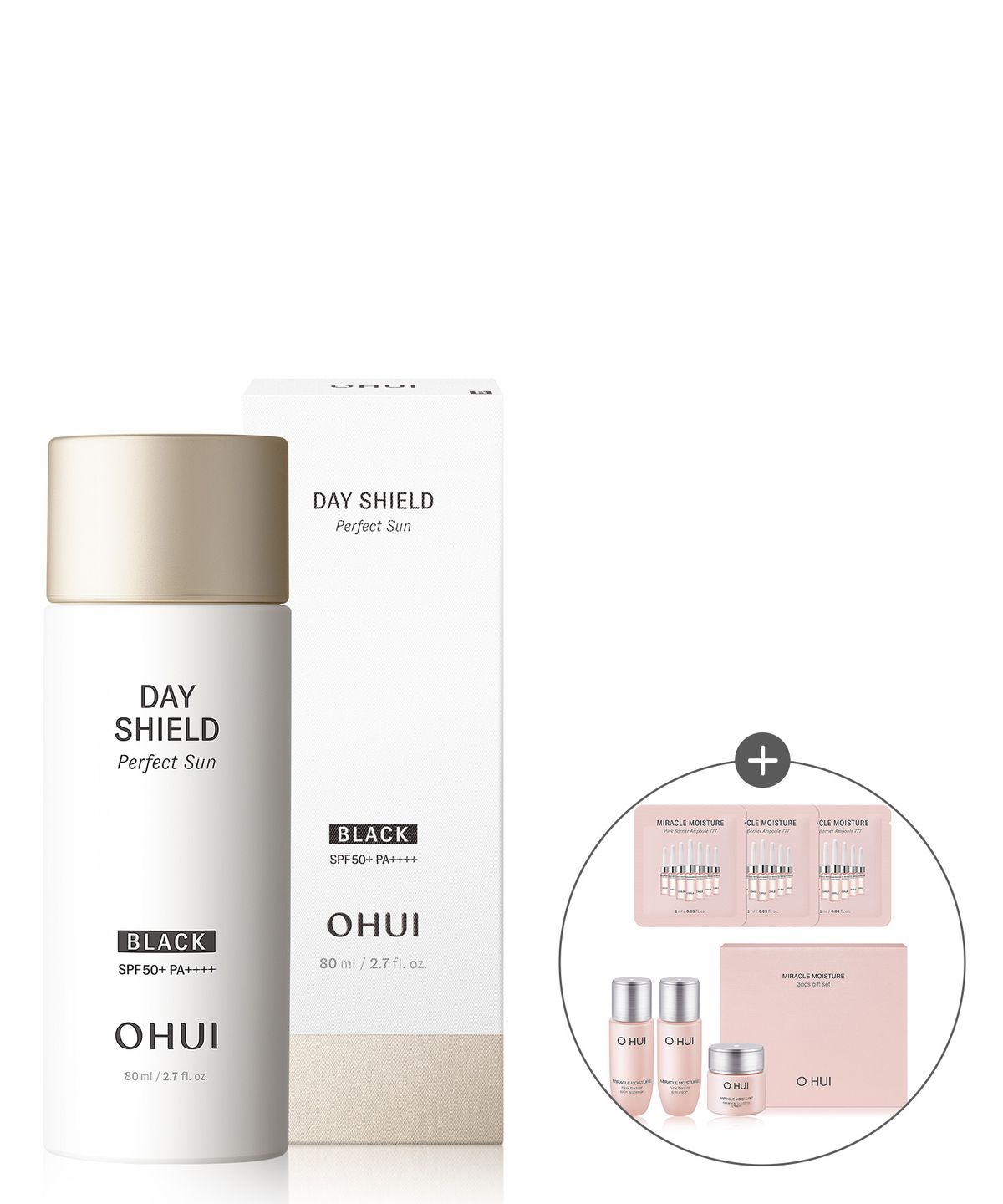 Day Shield Perfect Sun Black Увеличенный объем 80 мл