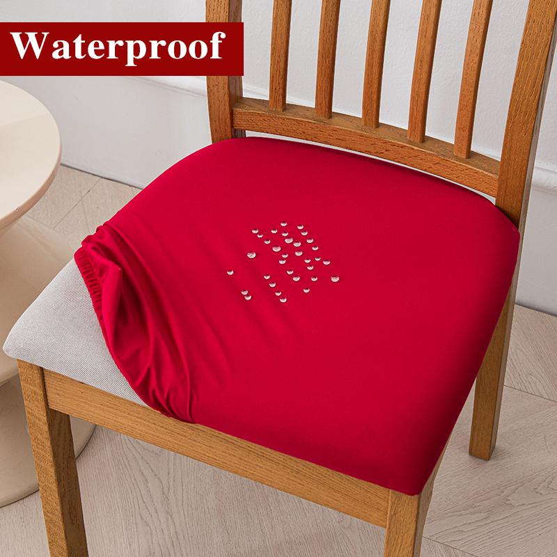 Housse de Siège de Chaise Imperméable pour Salle à Manger Housse de Protection Extensible pour Meubles Housse de Chaise de Salle à Manger pour Cuisine Restaurant Bureau Banquet