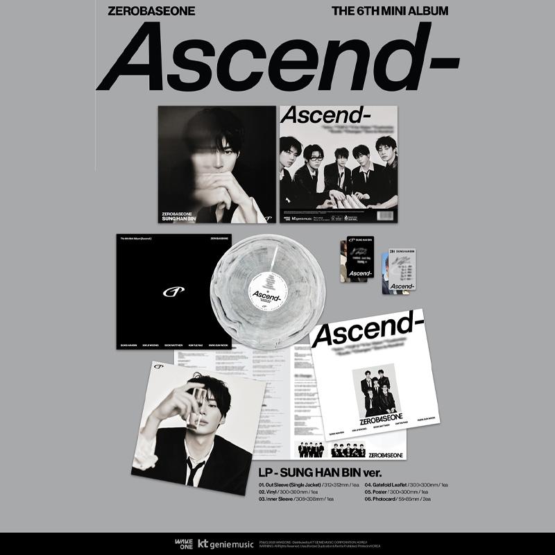 [PRE ORDER] ZEROBASEONE – 6th Mini Album Ascend (LP Ver.)