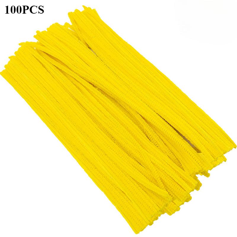 100Pcs Colorful Twist Sticks, Craft Sticks, Hair Accessories, Art Supplies, Sewing Notions, Tools and Materials