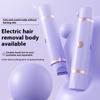 Electric Dual-Head Full Body Depilator and Hair Trimmer for Private Parts, Underarm, and Legs