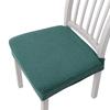 Removable Stretch Chair Seat Covers Solid Colors Dirt-resistant Chair Slipcover  Restaurant