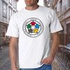 High Quality Cotton Fashion T Shirts Summer Straigh Ropa Hombre Vintage Judo Federation Logo White Printed T-Shirt