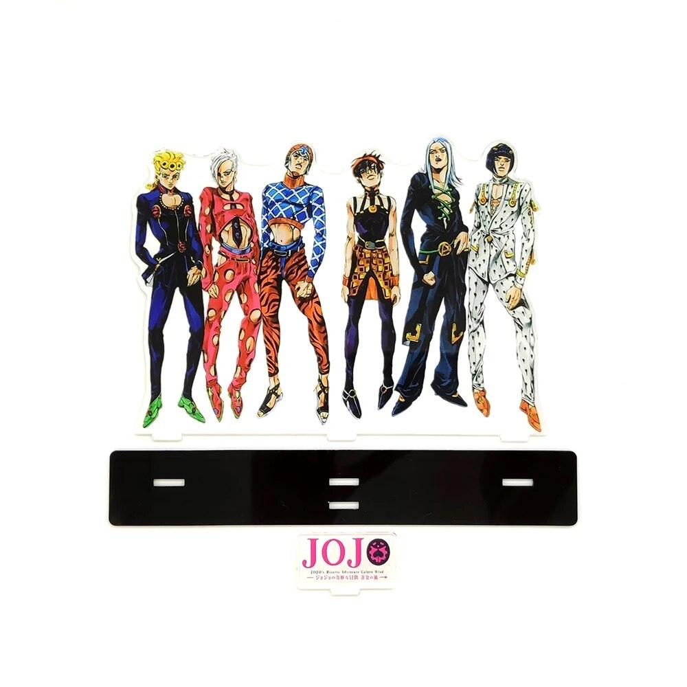 JOJO JoJo's Bizarre Adventure Golden Wind group family acrylic stand standee toy figure