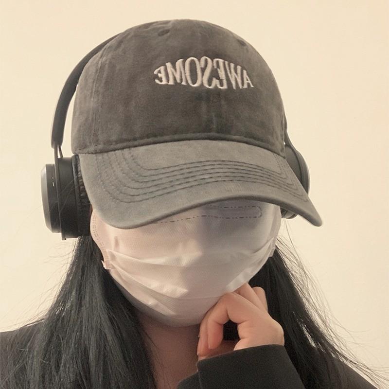 Letter Elegant Design Baseball Hat For Women Men All Season Round Top Cap