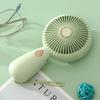 with Colorful Light Mini Handheld Fan Portable Small Electric Fan  For Travel Summer Gift