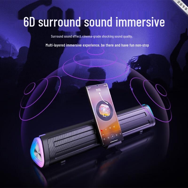 Lenovo WK02 Desktop Wireless RGB Speaker