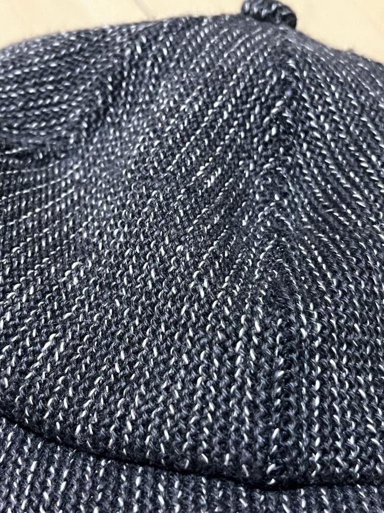 [USED] Sugarcane beach cloth salt and pepper casquette in black and brown