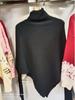 Women's Red High Collar Slim Knit Sweater - Autumn/Winter 2025 Korean Trend