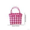 Breathable Woven Summer Handbag, Ideal for Beach, Picnics, Shopping, Vacation Or Travel