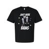 Unisex Graphic Tee With Fireworks And Striped Rockets In A Patriotic Theme Just