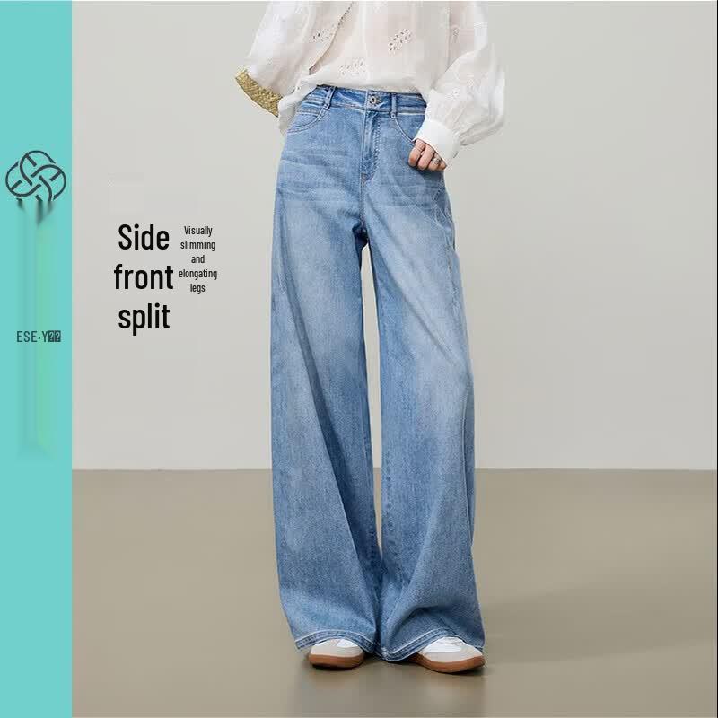 Ese-Y Deconstructed Patchwork Straight-Leg Jeans 30