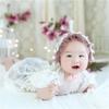 Baby Photography Props Lace Jumpsuits Bonnet Hat Newborns Photo Props Photoshoots Headwear Infant Photo Posing Outfit