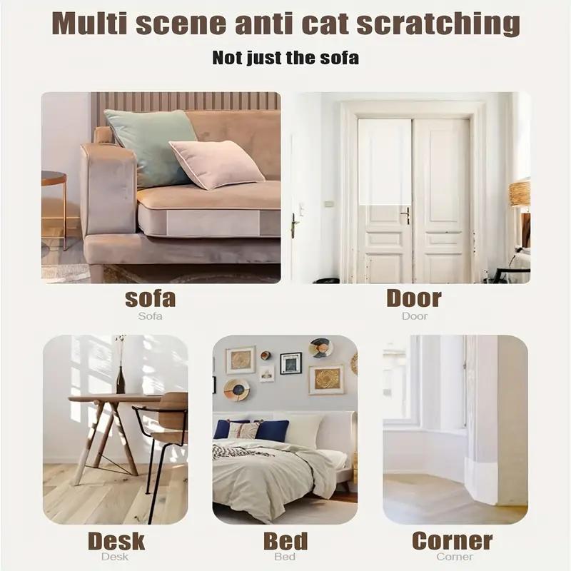 1pc  3/2m ransparent Accessories for Cats Furniture Protection Cover Anti-scratch Cats Sofa Self-adhesive  Cat Supplies Pet