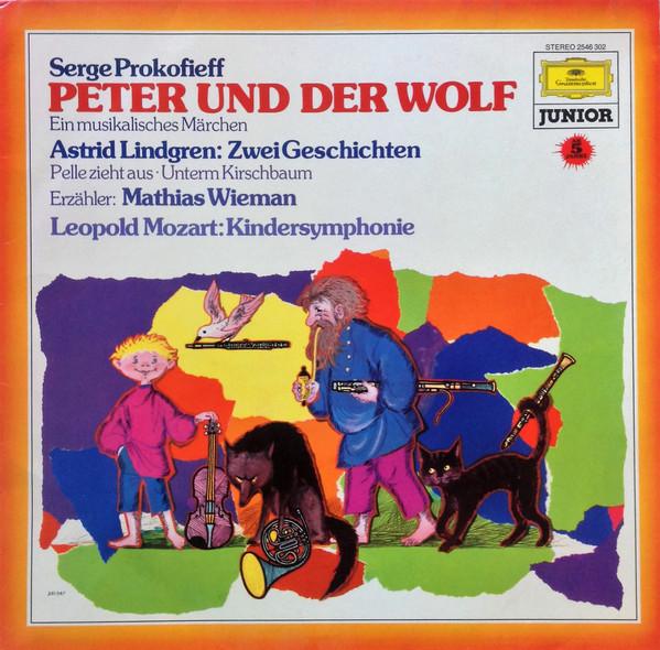 

LP Record LORIN MAAZEL ORCHESTRE NATIONAL PA Peter Und Der Wolf Kindersymphoni 2546302 DEUTSCHE GRAMMO 1977 Germany Classical Used