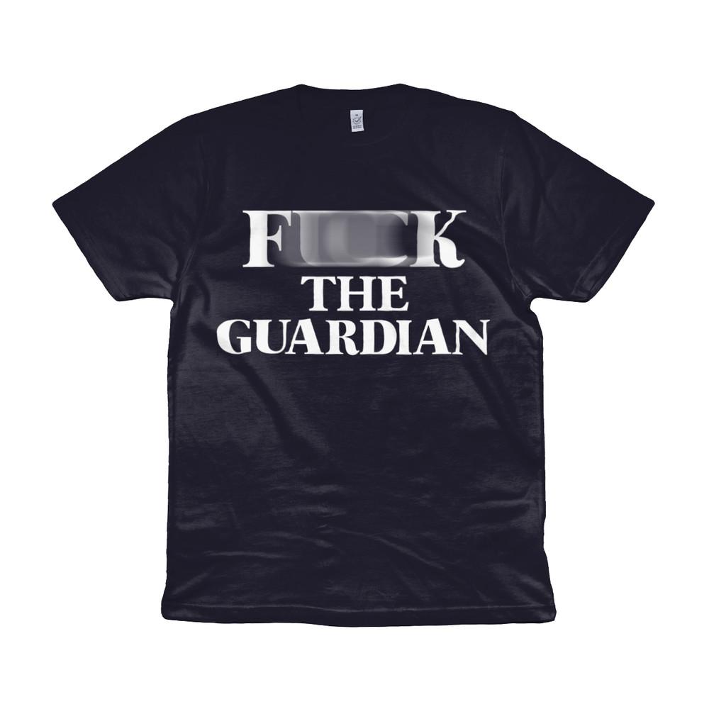 

F**k The Guardian - White Text - Organic T-Shirt - Morrissey - The Smiths S