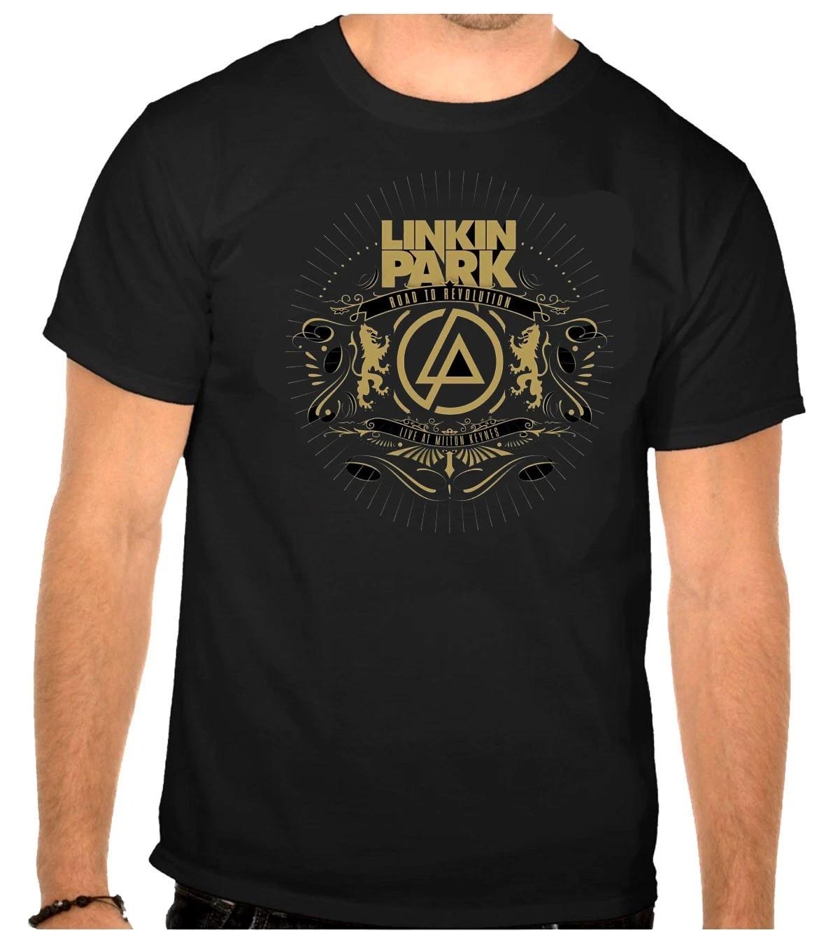 Linkin Park Rock Music Logo Black Kids T-Shirt -1293 -Kids- M