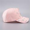 Stylish Rhinestones Baseball Hat for Women with Blingbling Butterfly Design and Sun Protective Duckbill for Everyday Wear