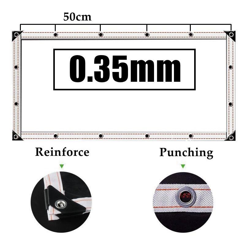 Dicke 0,3 mm Anpassbar Transparentes PVC-Plane Pergola Winddichte Trennwand Balkon Garten Pflanzen Warmhalten Regendichte Überdachung