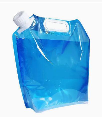 Großer 10L tragbarer faltbarer Wasserbehälter mit Griff und Schraubverschluss für Camping, Outdoor-Lagerung und Transport