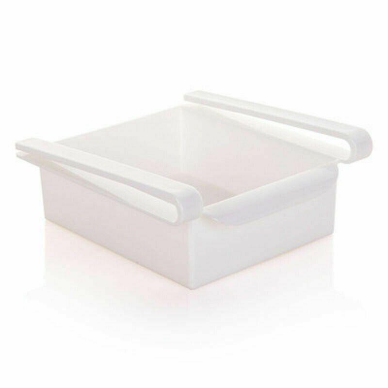 Versatile And Durable Slide Kitchen Fridge Freezer Space Saver Organizer Box