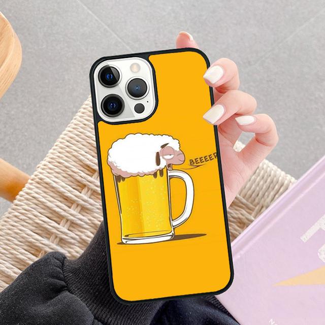 Men Drink Beer Phone Case For Apple iPhone 17 Air Pro Max Plus Coque For iPhone 17 Air 14 15 16 13 12 Max Cover