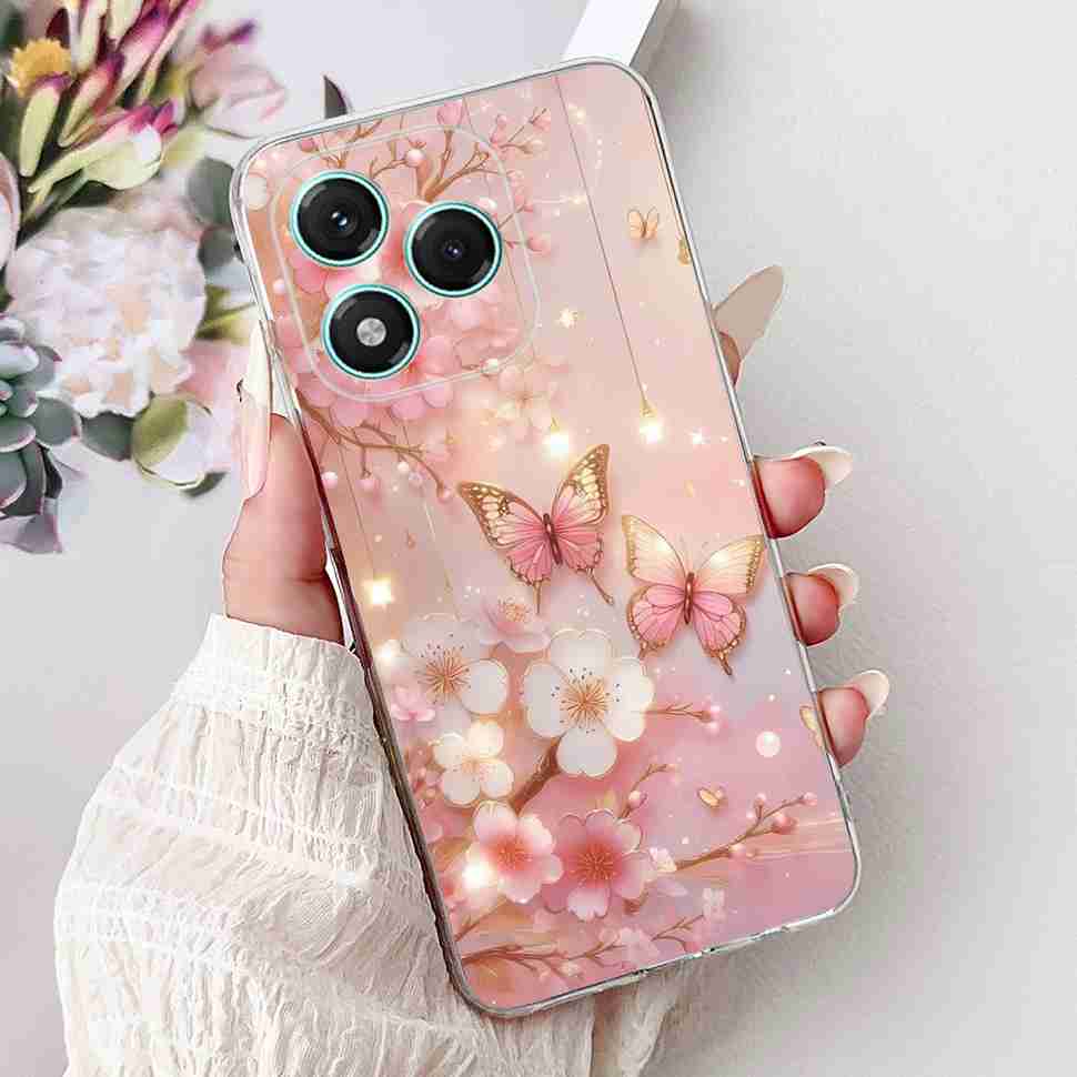 For Honor 400 Lite Casing ABR-NX1 Animal Butterfly Cover Soft Silicone Case For Honor 400 Honor400 Lite Protectors Phone Shell