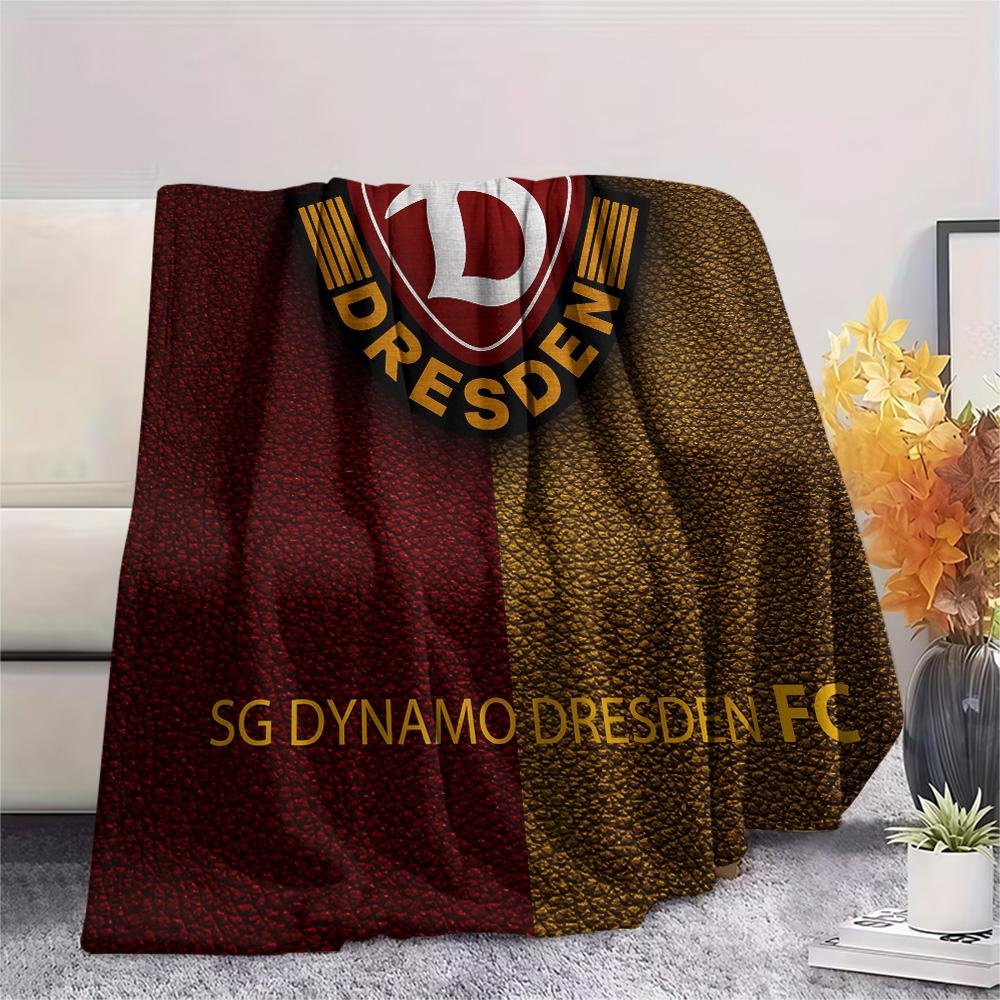 Coperta in Flanella con Stampa Dynamo Dresden, Alta qualità Confortevole per Tutte le Stagioni, Arredamento per la Casa, Calore e Comfort