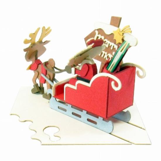 Sankei Miniature Art Mini Santa Claus Paper Craft MP05-13