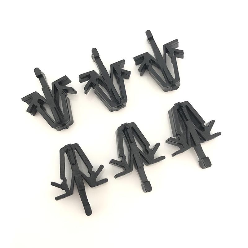 20/40Pcs Car Clips Radiator Grille Retainer for Toyota Tacoma 4 Runner 90467-12040 Car Interior Accessories Plastic Fastener 20PCS