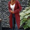Knit Sweater,Cardigan Long Cardigan Sweater Twist Knit Sweater Women