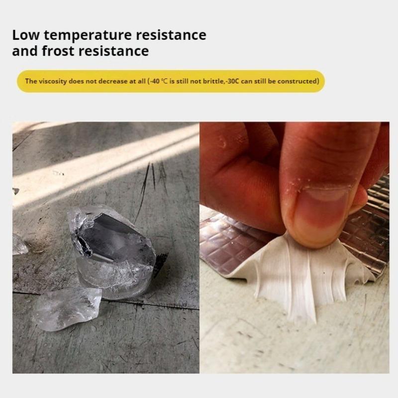 5/10M Waterproof Tape Butyl Rubber Width 2/10 Waterproof Tape Leak Repair King Roof Waterproof Leak Repair Crack Leak Stop Patch