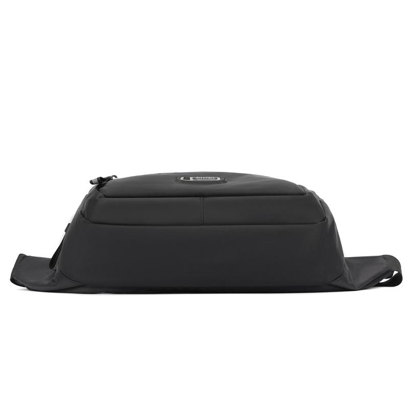 Men's Waist Bag Outdoor Sports Multifunctional Wear-Resistant Waterproof Large Capacity Nylon Chest Bag Mobile Phone Bag