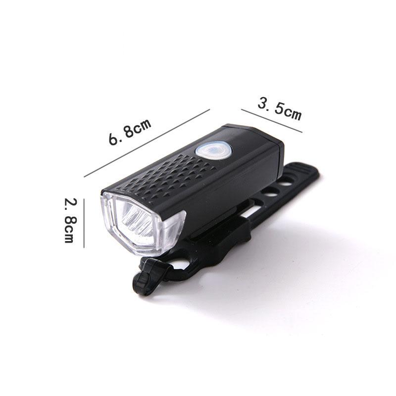 USB Bike Light Waterproof  Rechargeable Bicycle Headlight Front Bike AccessoriesBack Rear Light Cycling Safety Cycling Equipment