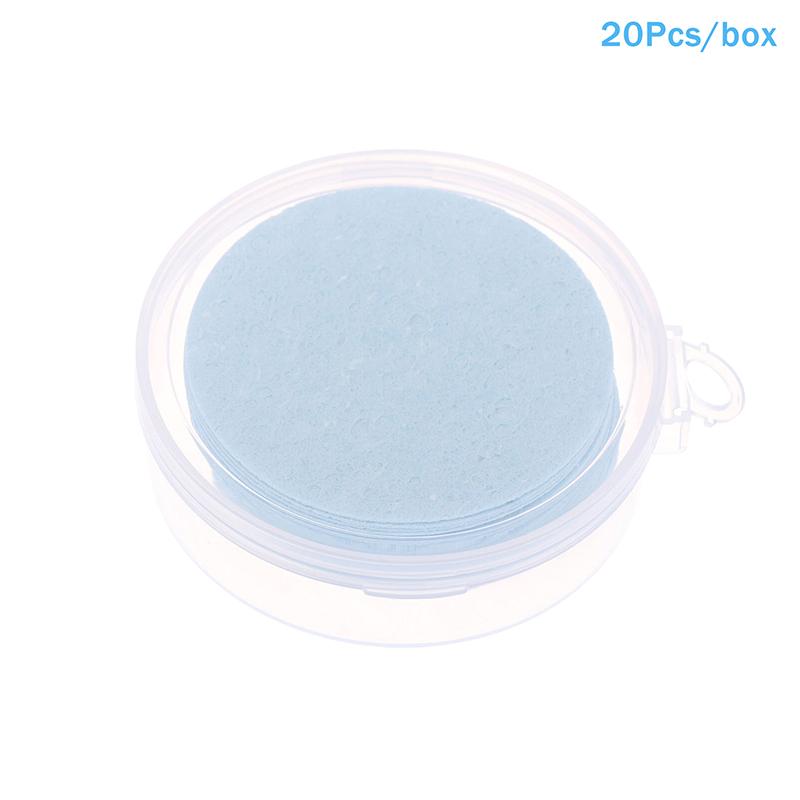 20PCS/Box Compressed Facial Sponges Cosmetic Hydrotherapy Sponge Spa Face Pads For Daily Cleansing Makeup Removal Exfoliation