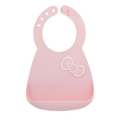 Baby-chan Silicone Bib, Ribbon, 1 Piece, 1 Piece