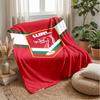 Coperta in Flanella Pile Rugby Galles Coperta Calda e Accogliente per Divano Letto Viaggio Uso in Tutte le Stagioni