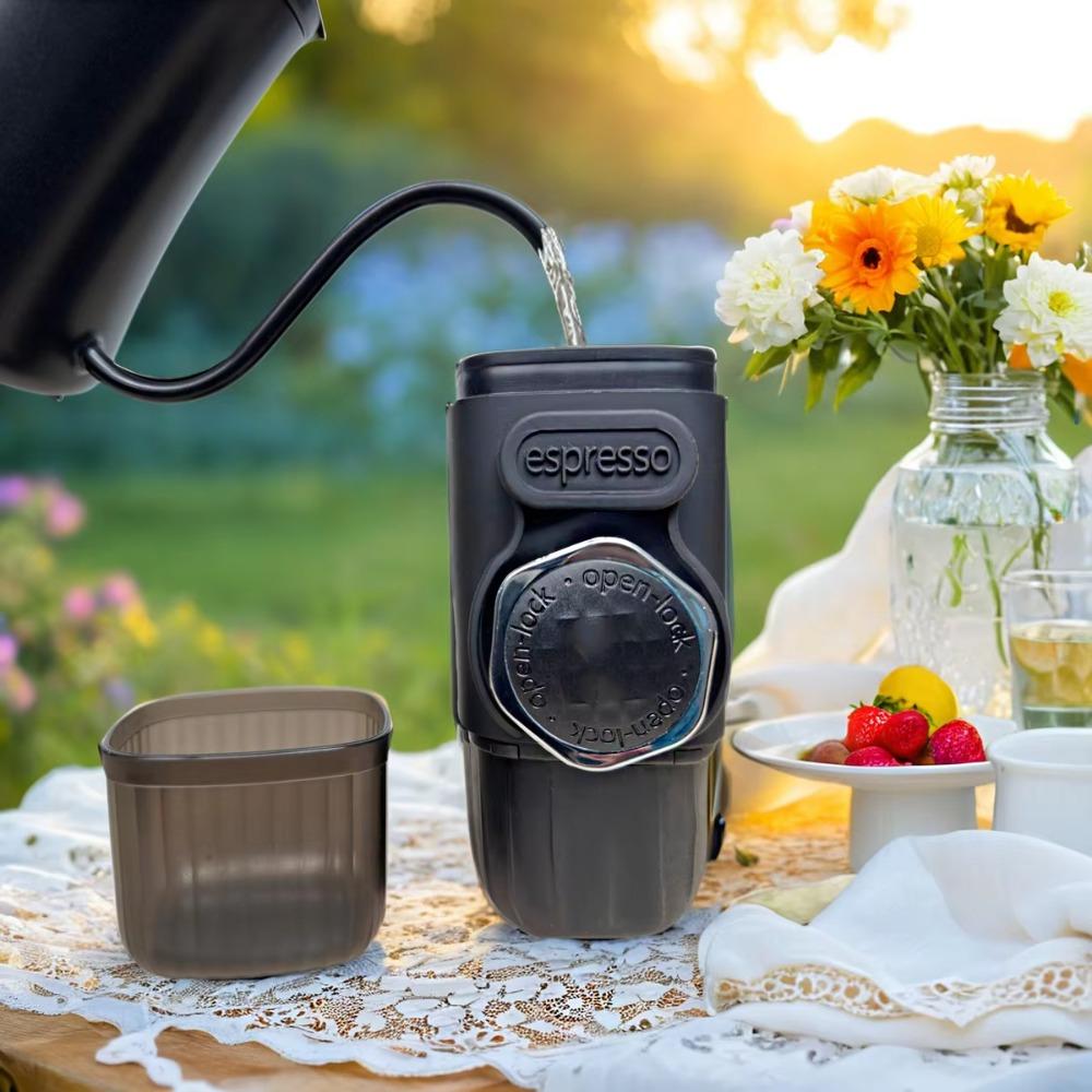 Manual Hand Pressed Coffee Machine Mini Travel Coffee Machine Espresso Maker  Gifts