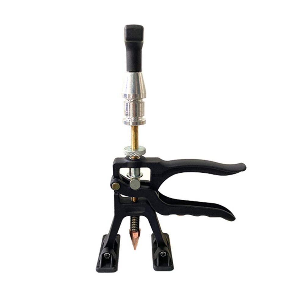 360° Rotary Handle Spot Welding Pulling Unit with Base Small Leveling Bar Lifter  Truck