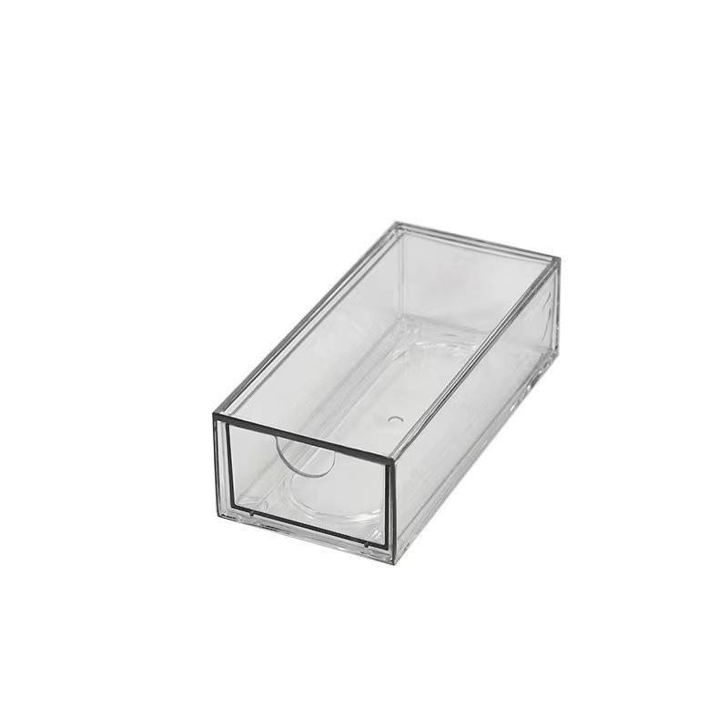 Acrylic Transparent Multi-Layer Desk Organizer with Drawers