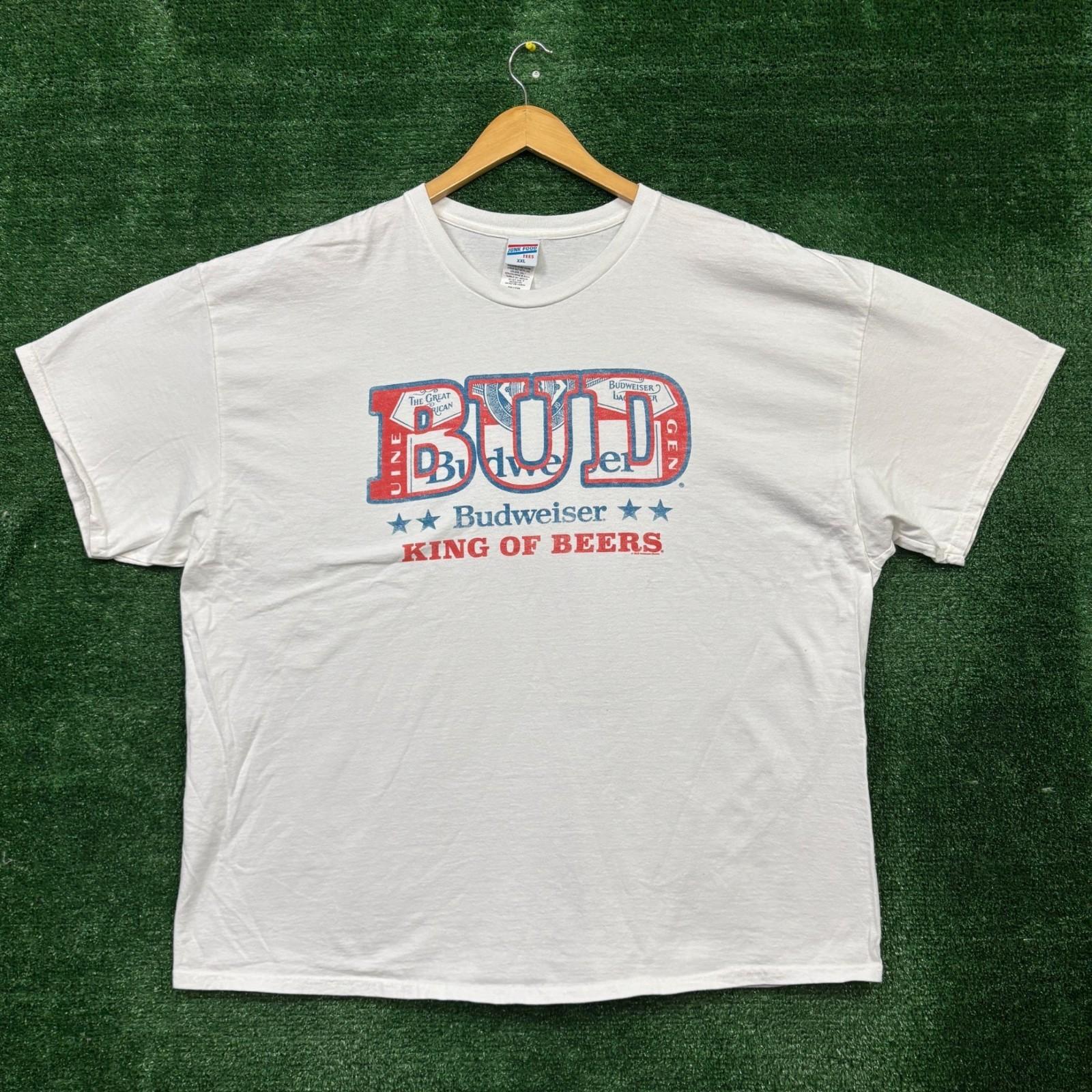 Budweiser King Of Beers T- Size XXL Unisex T-Shirt S