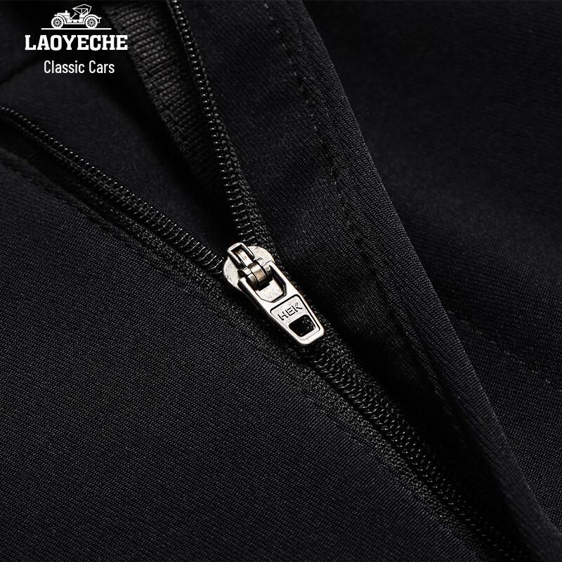 Men's Wrinkle-Free Four-Way Stretch Straight-Leg Casual Pants