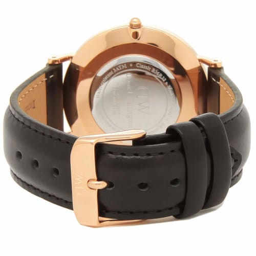Daniel Wellington Classic 36mm Unisex Quartz Watch, Black, for Men and Women, DW00600036 (2)