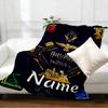 Custom Name Personalized movie Potter Print Blankets, Home Decor, Bedroom, Sofa, Camping, Couch, Gifts for Birthday Christmas