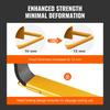 SucceBuy 96in Pallet Fork Extensions Carbon Steel Material Handling Forklift Lifting Attachments for Truck Cargo Handling
