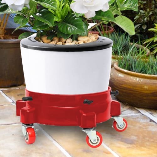 Cube Dolly, Wheeled Cube Wheelbarrow | Cube Dolly Wheeled Cart with Car Wash Bucket | Car Wash Bucket Multi-Function Bucket Holder, Entrance Sealing,