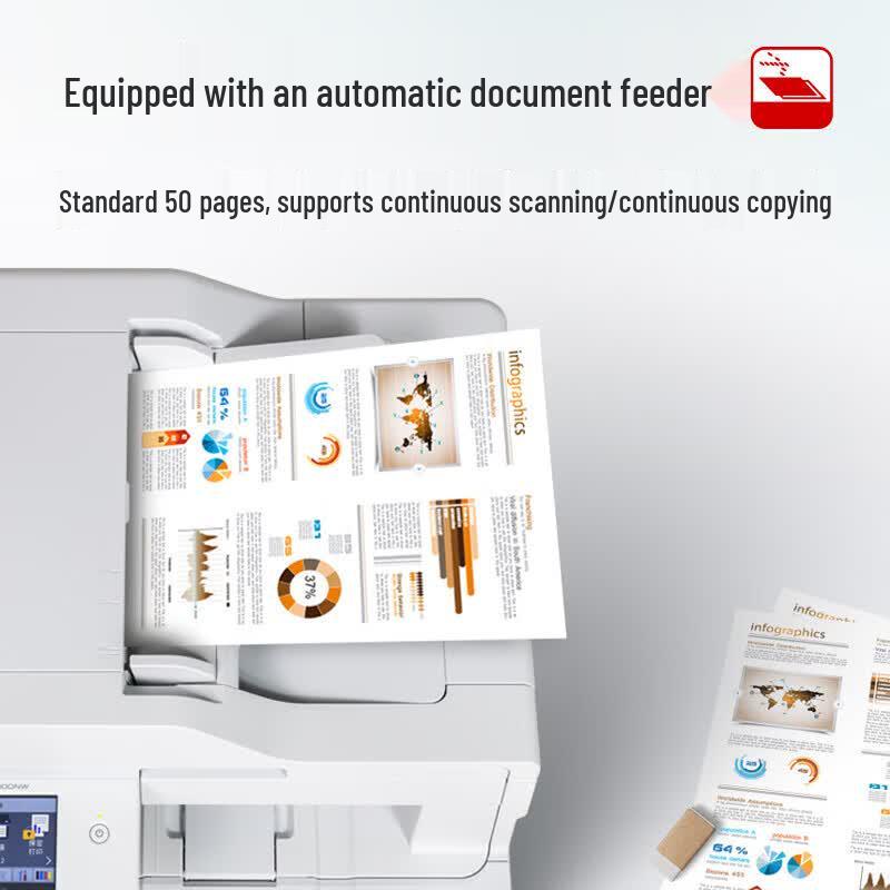 Lenovo MC2600DNW Color Laser A4 Multifunction Printer CN Plug (adapter Included)