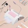 5 in 1 Nail Lamp, Nail Dust Collector with Nail Drill Hand Rest and LED Desk Lamp, LED Nail Lamp for Gel Polish for Nail Salon